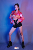 Áo croptop hologam dài tay