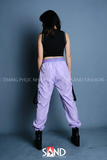 Áo Croptop Không Tay Viền Phản Quang