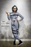 Áo Hoodie Croptop Phản Quang