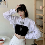 Áo hoodie cut out đủ màu Burger - Trắng