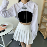 Áo hoodie cut out đủ màu Burger - Trắng