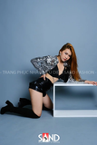 Áo Khoác Croptop Kim Sa Bạc