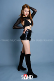 Áo Lưới Mịn Cut Out