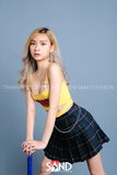 Áo Quây 2 Dây Vàng Phối Xích