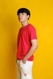 Áo thun ngắn tay basic đỏ