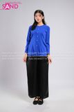 TBL0803 Áo Bà Ba Nữ Truyền Thống - Màu Xanh Coban