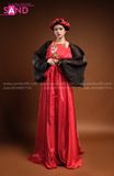 TYD0404 Set Tứ Thân Đỏ Đen Thiết Kế