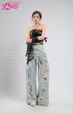 Outfit Phối Sẵn - (Quần Jean phối Áo Ống Da Đen)