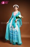 TYD0804 Tứ Thân Liền Xanh Hoa Sen