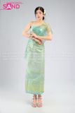 TNT0907 Trang Phục Dân Tộc Khơ Me/Thái Lan Nữ - Xanh
