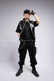 Outfit Phối Sẵn - (Quần Box Pant Đen phối Phao Gile Đen)