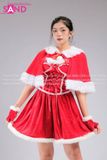 Váy Giáng Sinh Đỏ Cúp Ngực