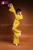 Trang Phục Disco Thập Niên 70 Vàng Nữ
