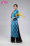 TAC0926 Áo Dài Gấm Thọ - Màu Xanh Cổ Vịt