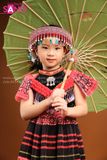 KD08001 H'Mông Đen Đỏ Trẻ Em