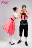 TND0401 Trang Phục Bia Đức Cho Nam - Đỏ