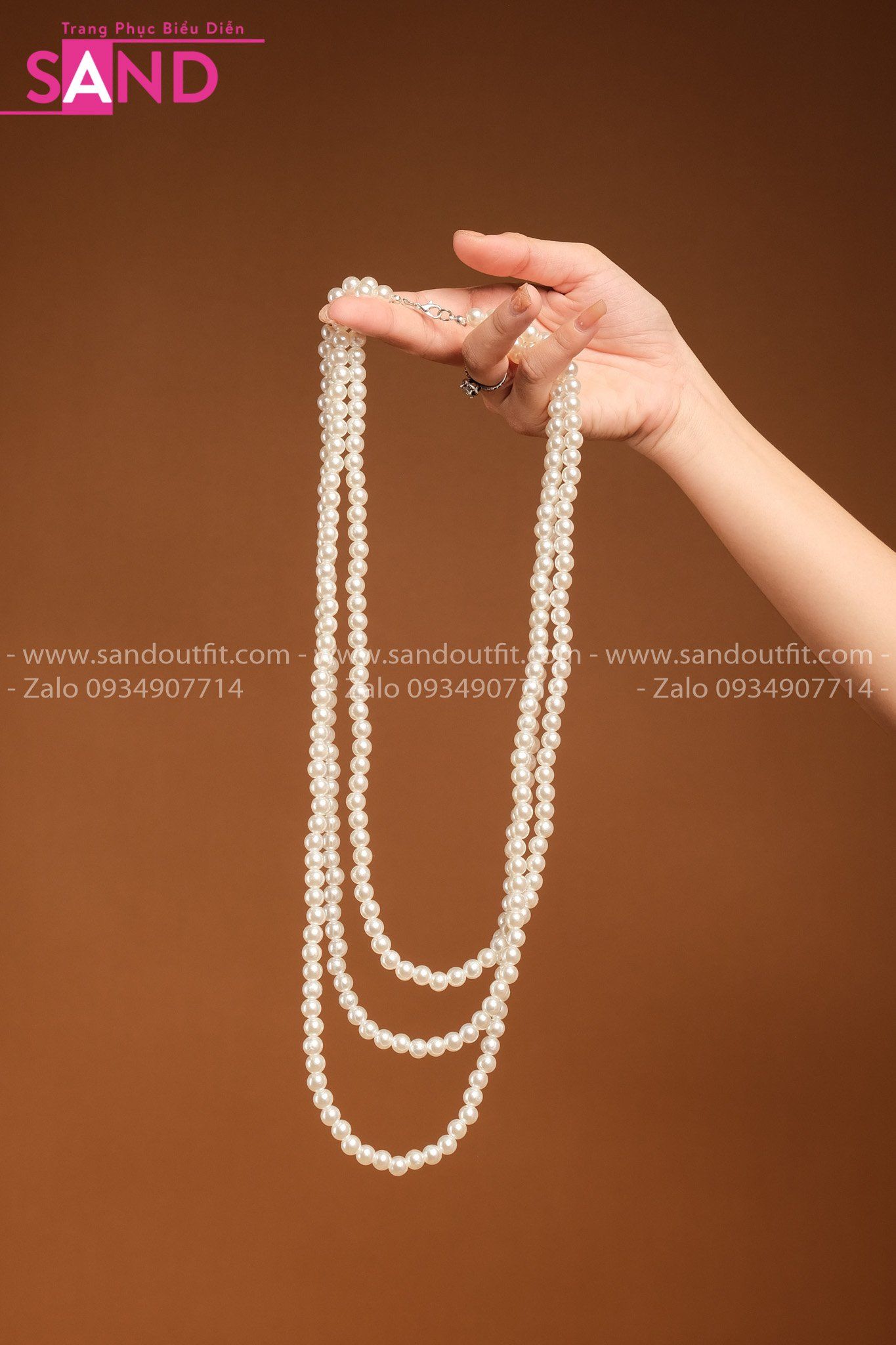 DCP0002 Vòng Cổ Ngọc Trai 3 DPC0001 Vòng 2 Vòng