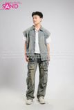 Outfit Phối Sẵn - (Quần Jeans phối Gile Jean)