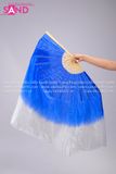 Quạt Lụa Lửng Loang Trắng Xanh