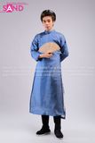 TCN0801 Áo Ngũ Tấc Nam Xanh