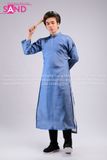 TCN0801 Áo Ngũ Tấc Nam Xanh