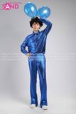 Trang Phục Disco Thập Niên 70 Xanh Dương Nam 01