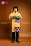 TAT0304 Áo Dài Thổ Cẩm Nam