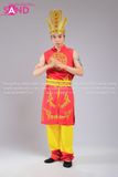 THL0402 Trang Phục Âu Lạc Vàng Đỏ - Nam