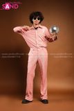 Trang Phục Disco Thập Niên 70 Cam Sữa Nam