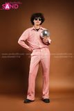 Trang Phục Disco Thập Niên 70 Cam Sữa Nam