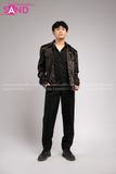 Nhân bản từ Outfit Phối Sẵn -(Quần Ống Suông Đen phối Áo Khoác Đen)