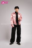 Outfit Phối Sẵn - (Khoác ... Quần Ống Suông Trắng Nam)