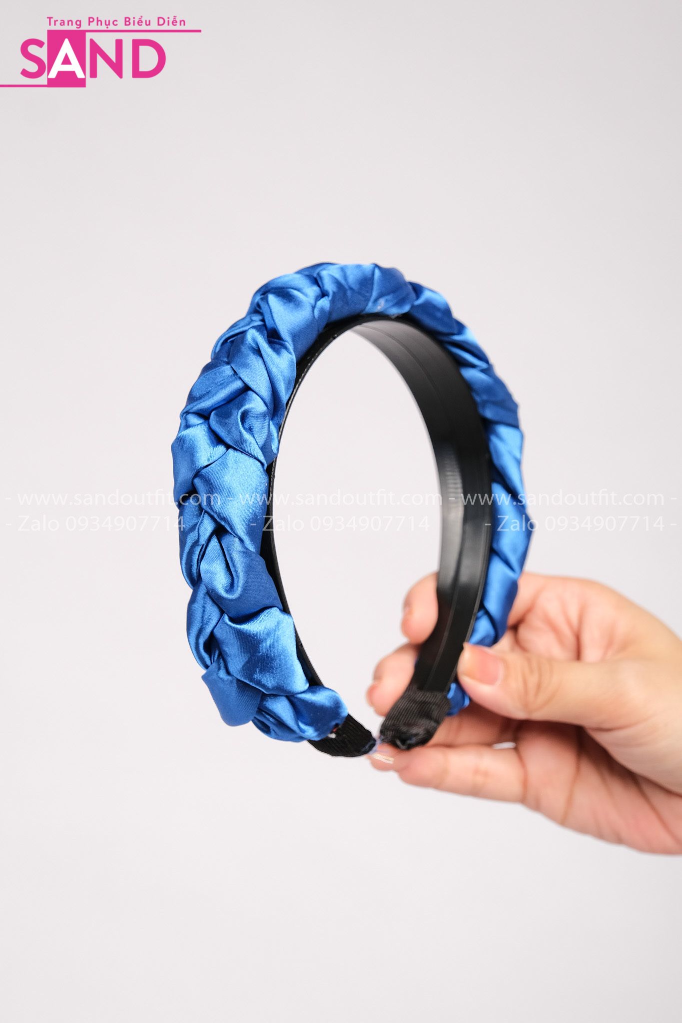DPT0806 Cài Tóc Tết Xanh Dương