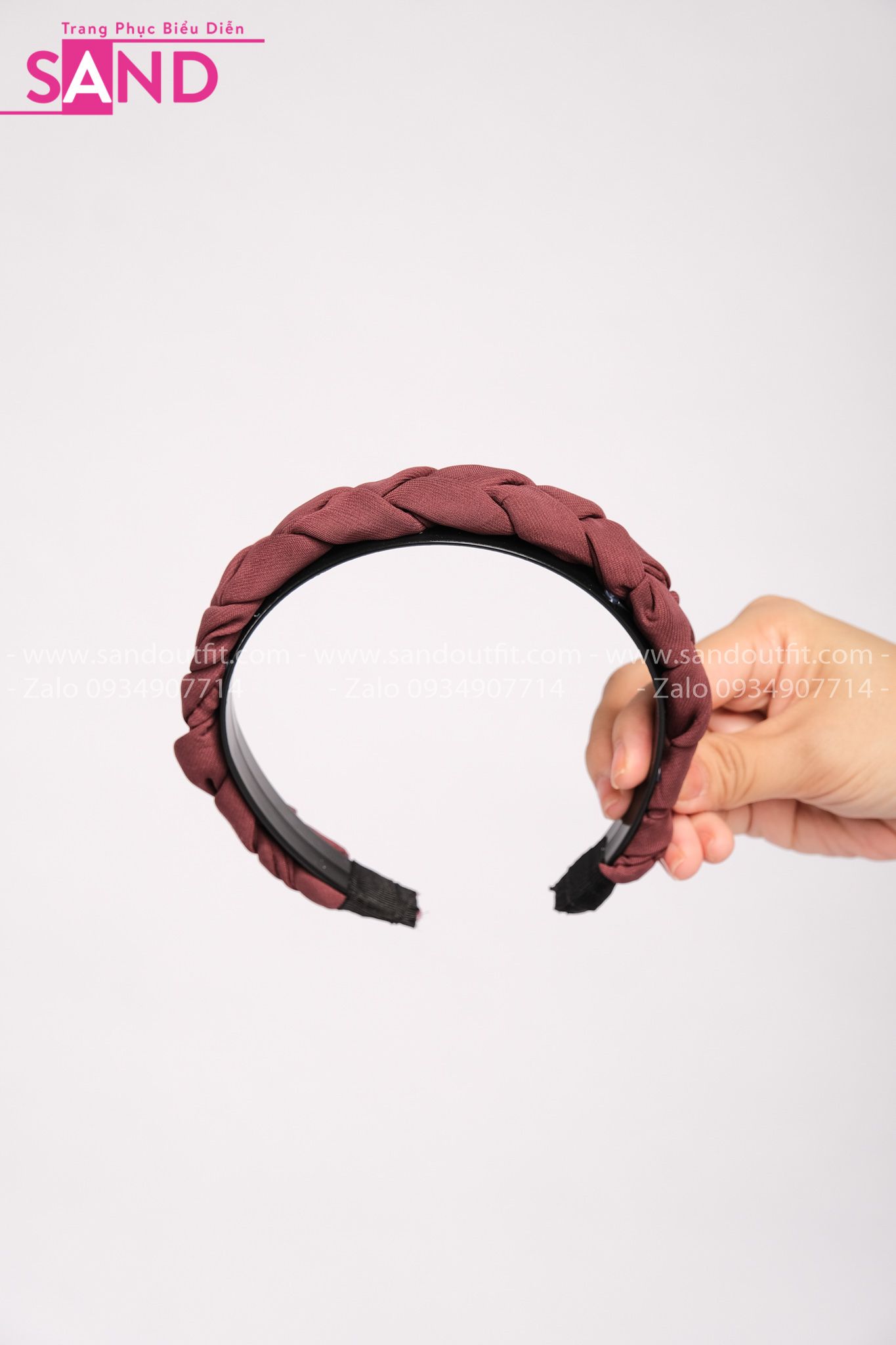 DPT1001 Cài Tóc Tết Nâu