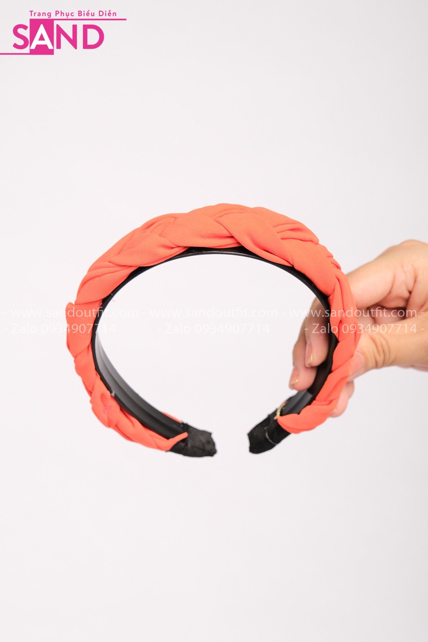 DPT0602 Cài Tóc Tết Cam