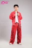 Outfit Phối Sẵn - (Quần Nắp Ngang Đỏ phối Áo Khoác Bomber Đỏ)