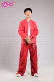 Outfit Phối Sẵn - (Quần Nắp Ngang Đỏ phối Áo Khoác Bomber Đỏ)