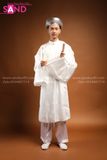 TNC0001 Áo Ngũ Tấc Màu Trắng 2 Lớp Nam