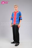 NGI0802 Trang Phục Dân Tộc Giáy Xanh Dương - Nam