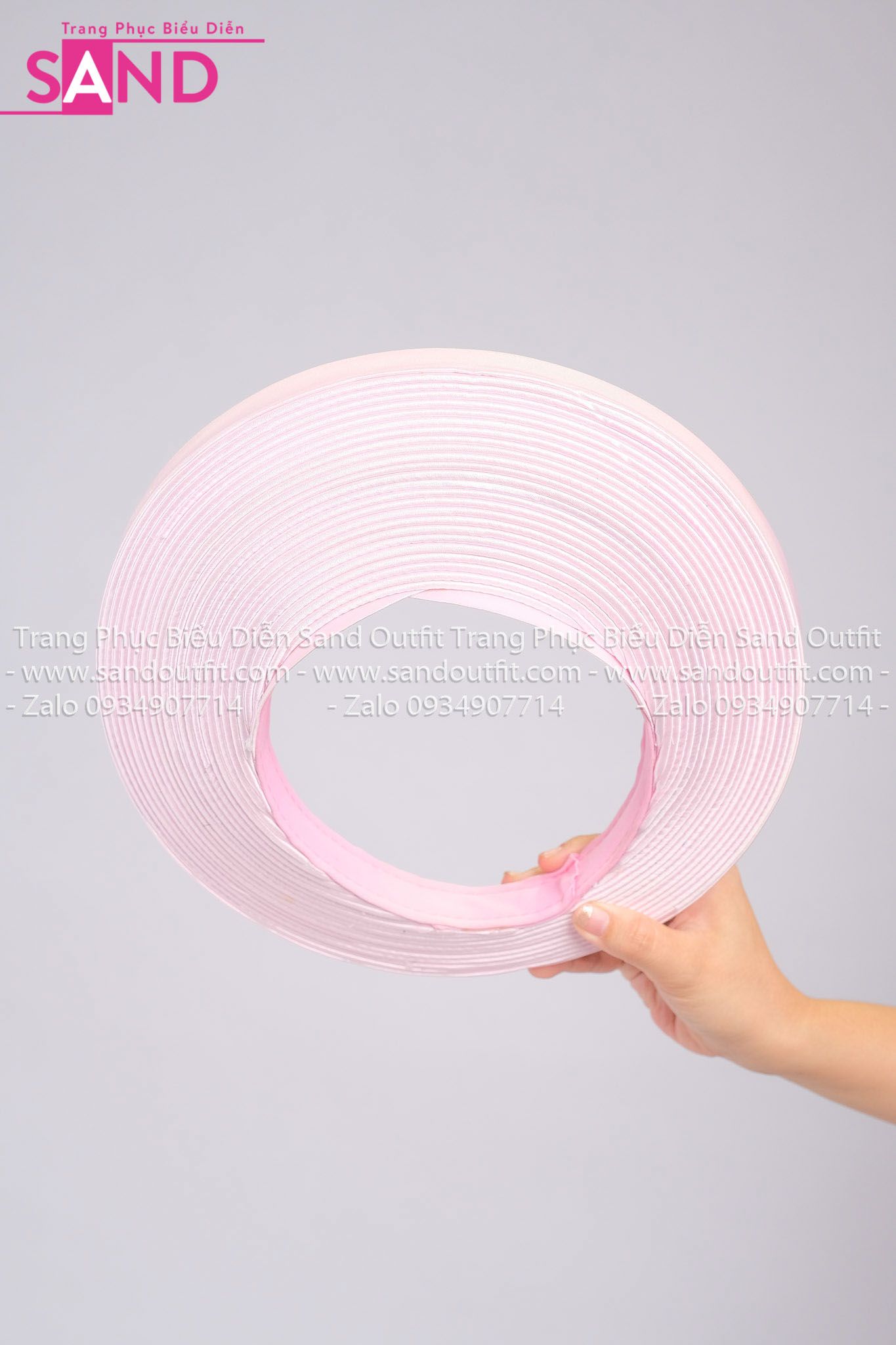DMA0504 Mấn Áo Dài - Hồng Nhạt