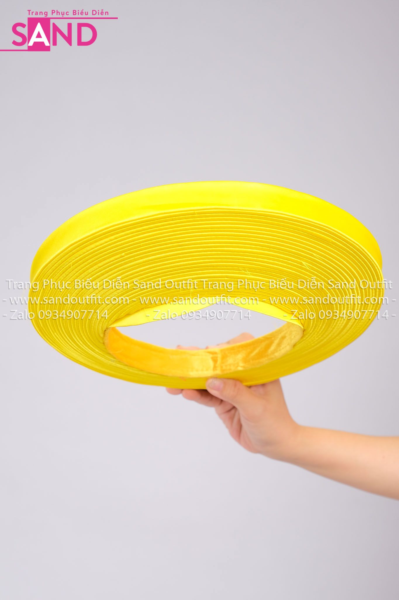 DMA0307 Mấn Áo Dài - Vàng Tươi