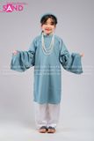 KCN0901 Áo Tấc Trẻ Em - Xanh