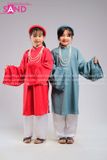 KCN0901 Áo Tấc Trẻ Em - Xanh
