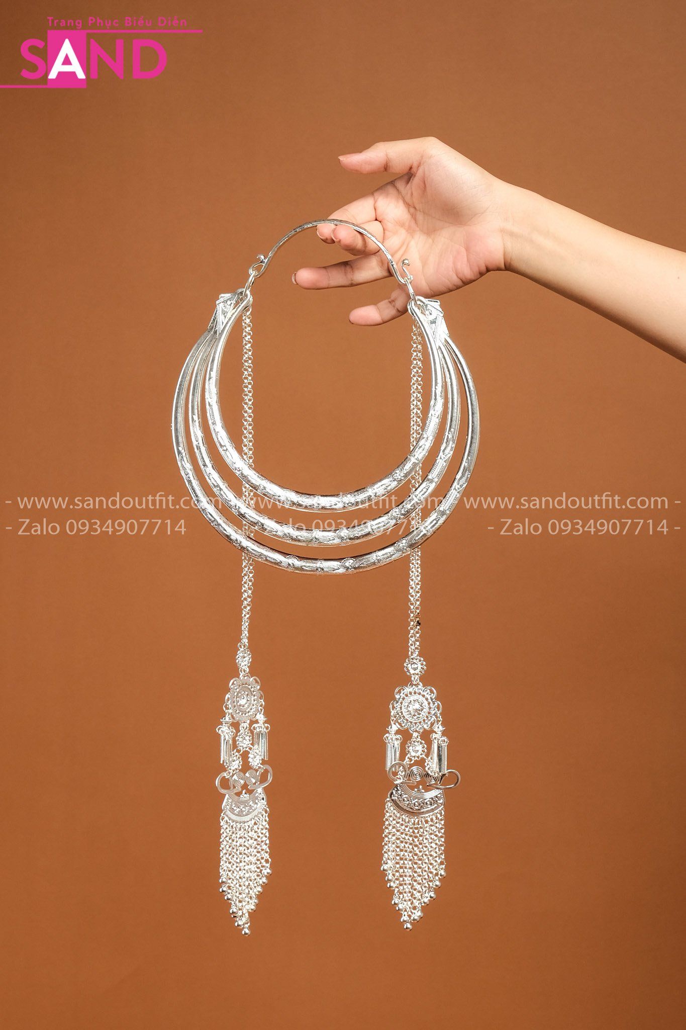 DPC0202 Vòng Cổ Bạc Dân Tộc