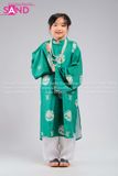 KCN0902 Áo Tấc Trẻ Em - Xanh Lá