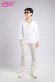 Outfit Phối Sẵn - (Quần Tây Trắng phối Áo Sơmi Trắng)