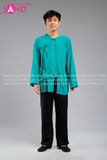 TBK0905 Áo Bà Ba Vạt Hò Nam - Xanh Lá
