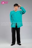 TBK0905 Áo Bà Ba Vạt Hò Nam - Xanh Lá