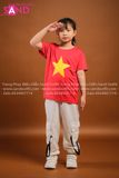 KAT0402 Set Áo Thun Sao Vàng - Trẻ Em