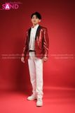 Outfit Phối Sẵn - (Quần Tây Trắng phối Vest Kim Sa)